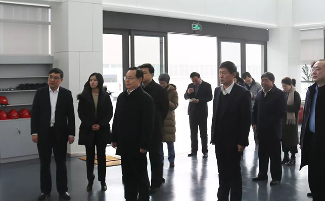 全國政協(xié)常委、副秘書長蔣作君一行蒞臨方快鍋爐進行調研